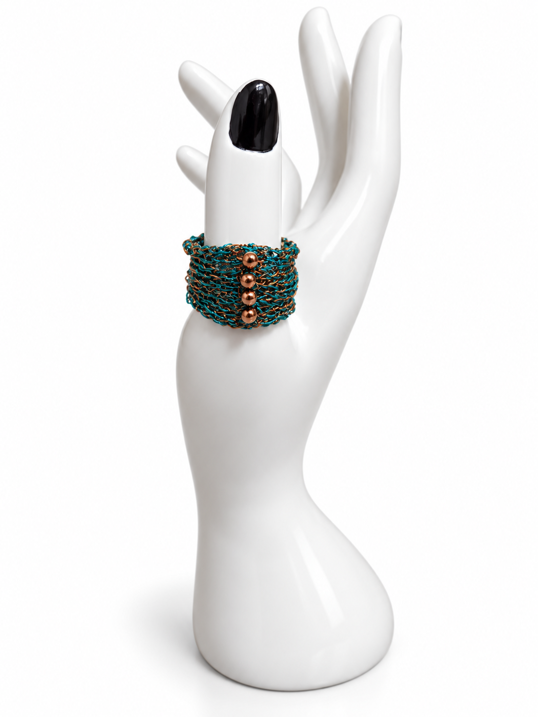 Anillo de Cobre Azul